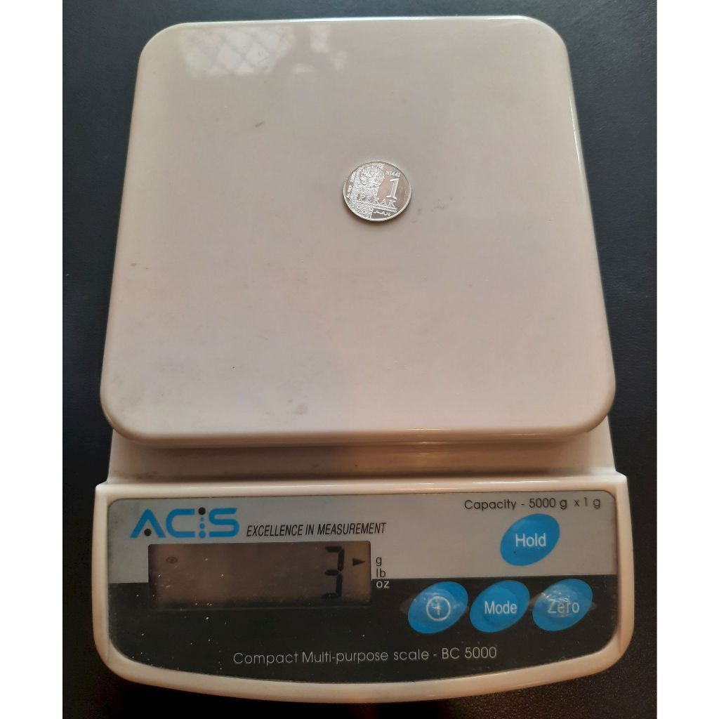 KOIN PERAK 1 DIRHAM WAKALA BINTAN SILVER COIN (SN)