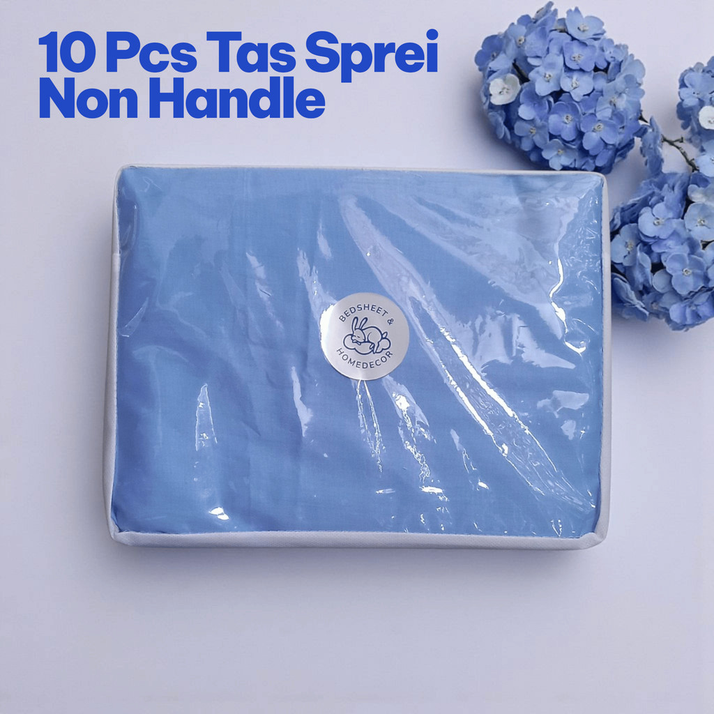 10 Pcs Tas Sprei Double Tanpa Handle | Tas Sprei Resleting