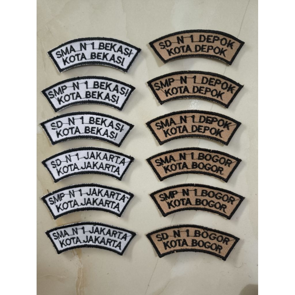 Bet Sekolah Bordir Custom/Bet Lokasi Sekolah Termurah