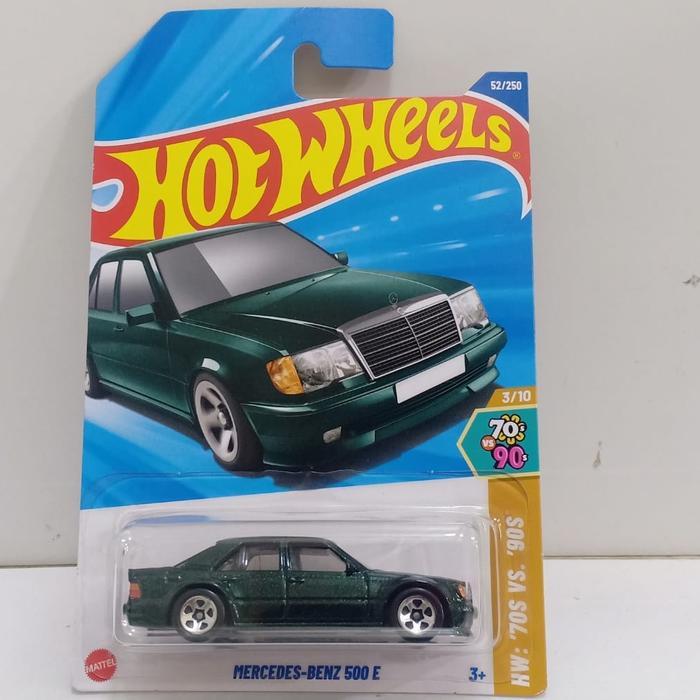 hot wheels mercedes benz 500 e