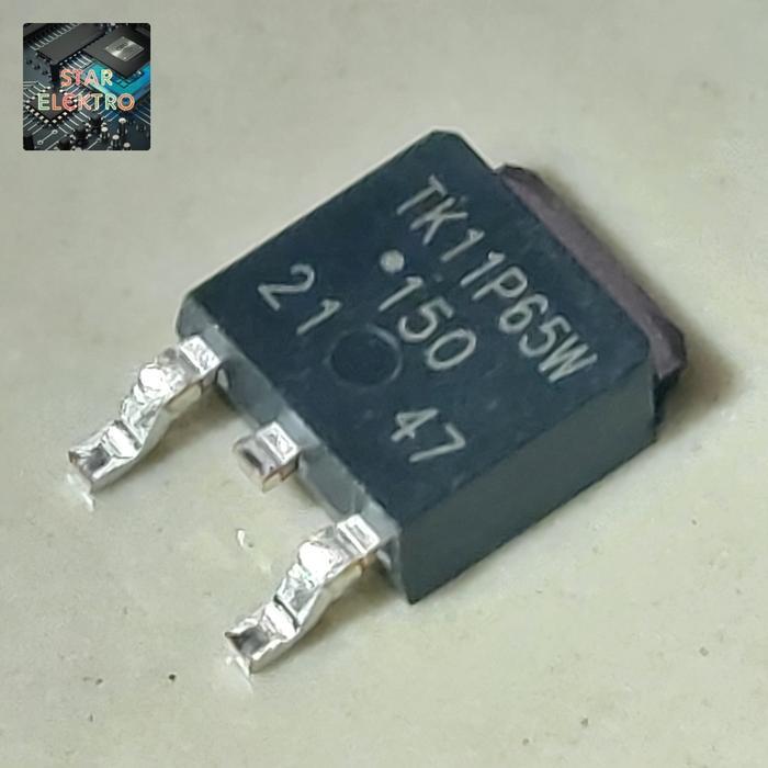 TK11P65W To-252 SMD TK 11P65 K11P65W 11P65W TK11P65 Mosfet RQ Toshiba 11A 650V Transistor FET Kompon
