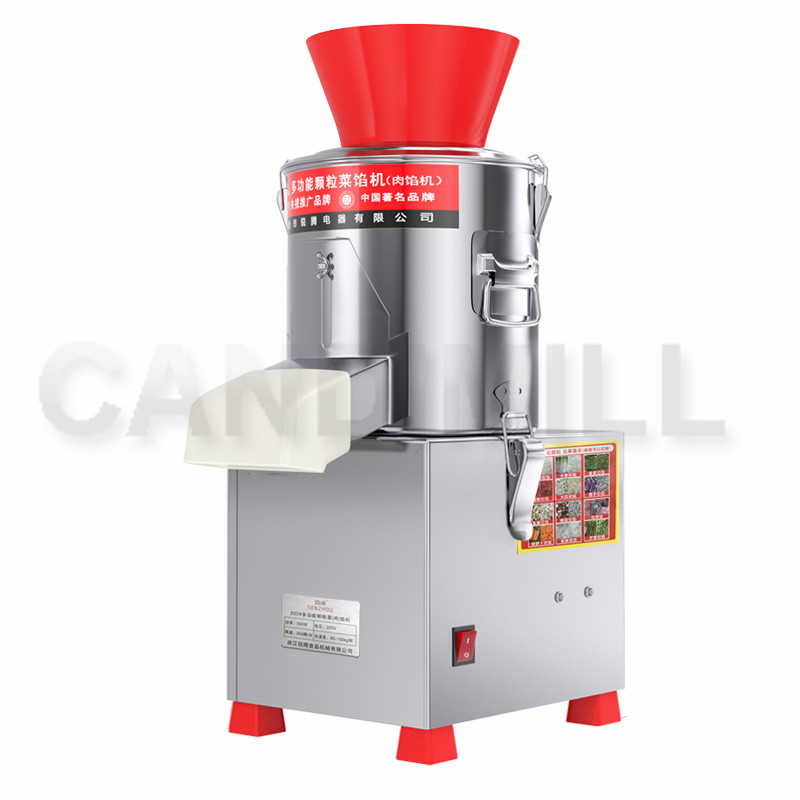Vegetable Chopped Machine 100kg/h Vegetable Cutter Shredding Machine 550W Meat Grinder Grinding Garl