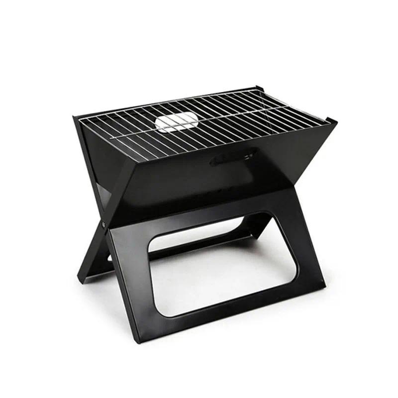 Portable Barbecue Grill Foldable BBQ Grill Outdoor Charcoal BBQ Grill Camping Picnic Barbecue Access