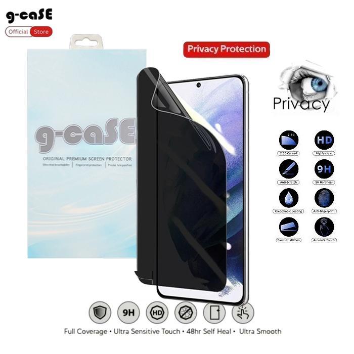 g-caSE FOR INFINIX ANTI GORES JELLY HYDROGEL SPY MATTE  NOTE HOT 30 30I 30PRO PRO Cover FULL COVER -
