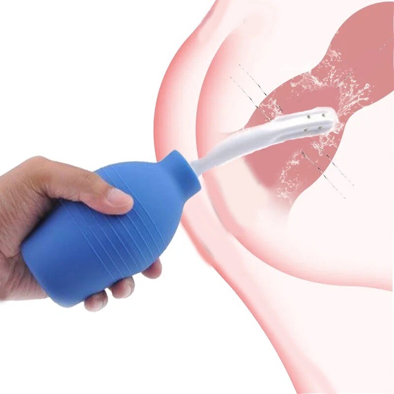 Gluteal Enema Douche Anal Cleansing 310ML Pembersih Anus Dubur dan Saluran Kewanitaan Vaginal Alat B