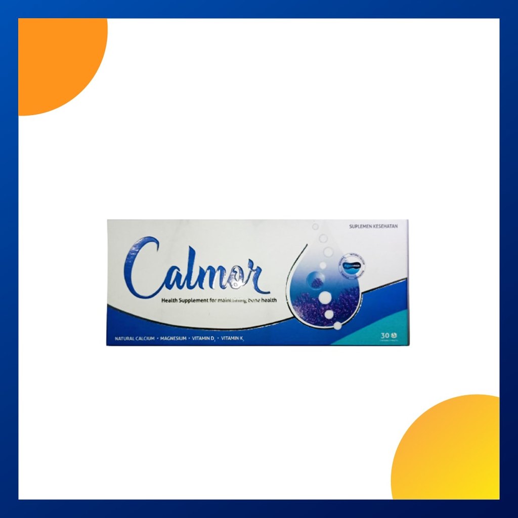 Calmor Box Isi 30 Tablet Kunyah
