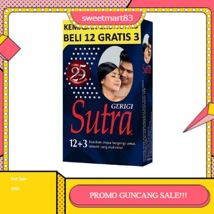 PROMO SALE!!! kdm sutra biru gerigi isi 12+3 kemasan econoack  DA PRIVASI AMAN 100% * DW *