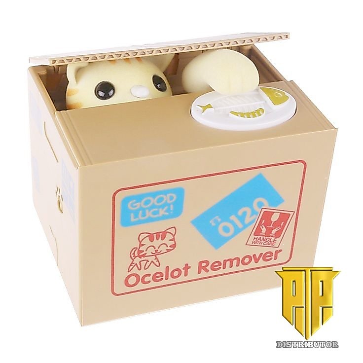 Celengan binatang kucing panda Lucu