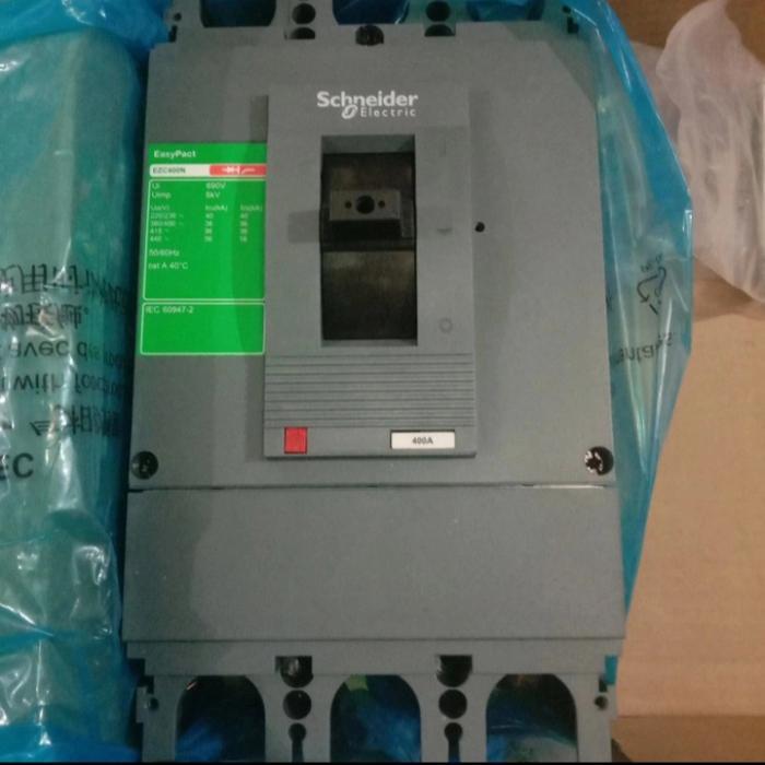 MCCB Schneider EZC 400N 3P 400A EZC400N 36kA