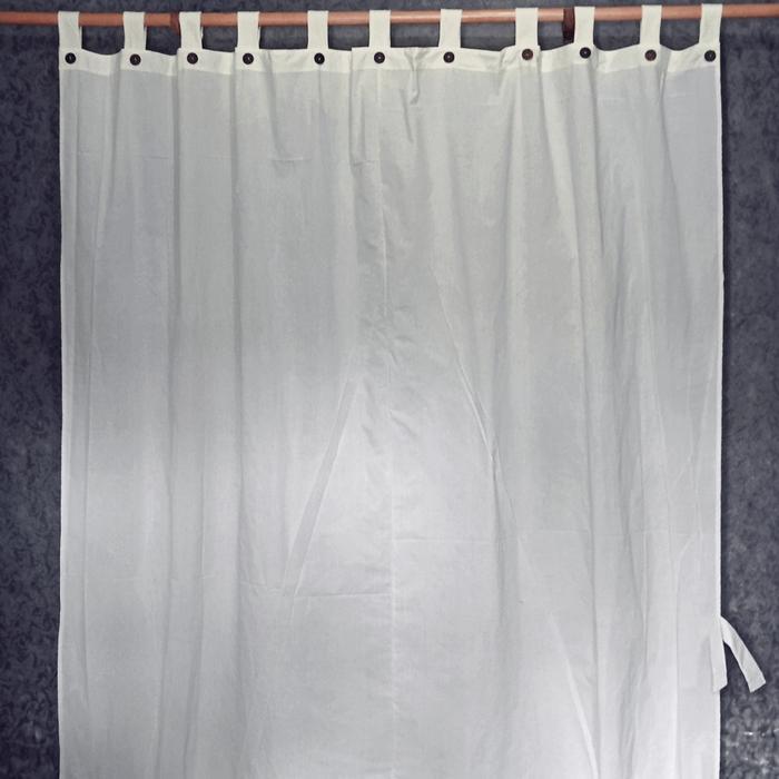 gorden polos tanpa poni 150x150 cm