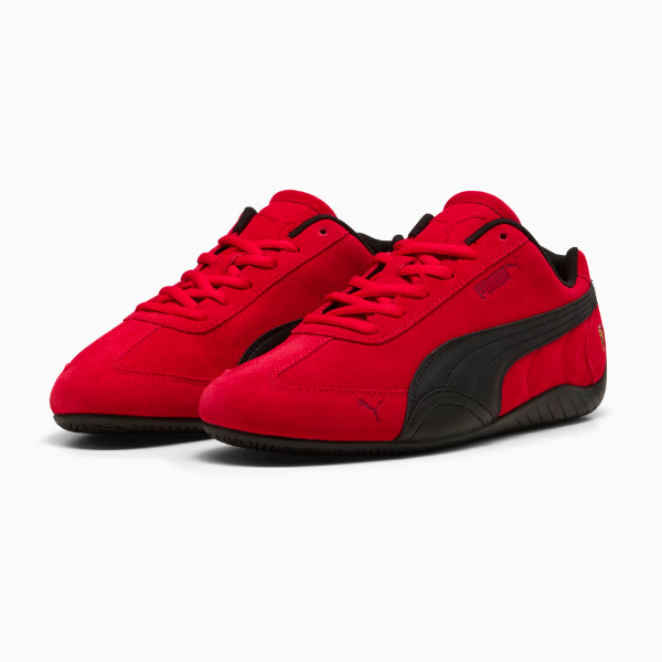 PUMA Sepatu Ekslusif Collab Ferrari Unisex Ferrari Speedcat Rosso Corsa-Puma Black - 309404 02