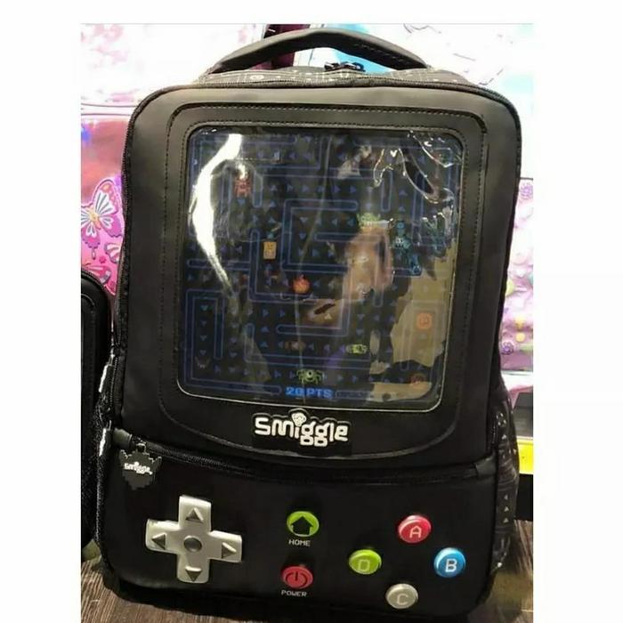 BACKPACK SMIGGLE ORIGINAL BEYOND GAME OVER - TAS SEKOLAH ANAK