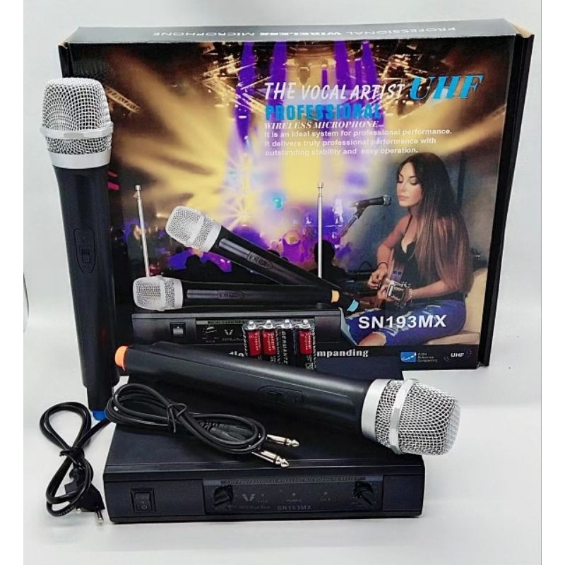 mic Wireless Microphone Vesonye-X SN777 SN889 SN193MX Double Microphone