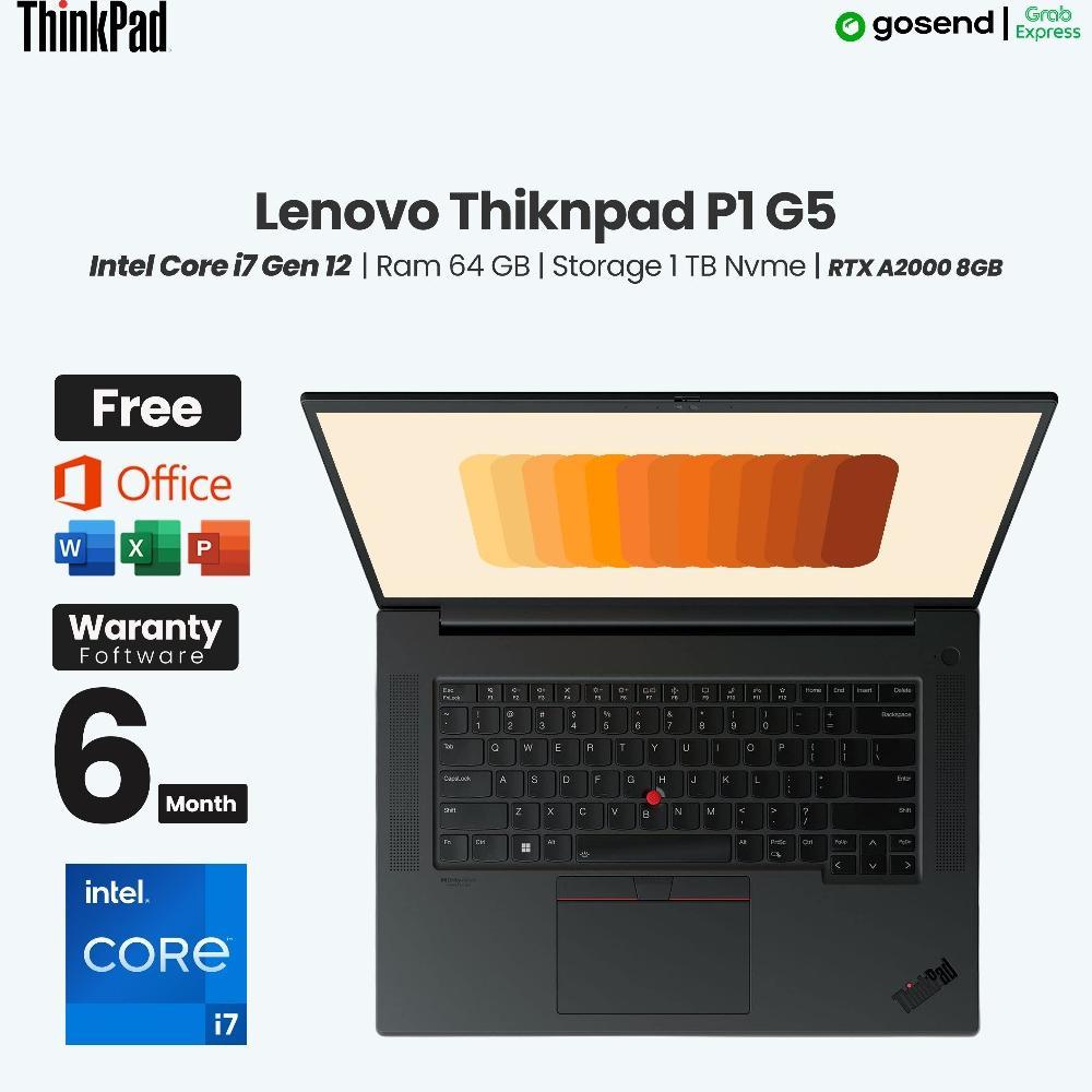 Laptop Workstation Lenovo ThinkPad Bergaransi  Original