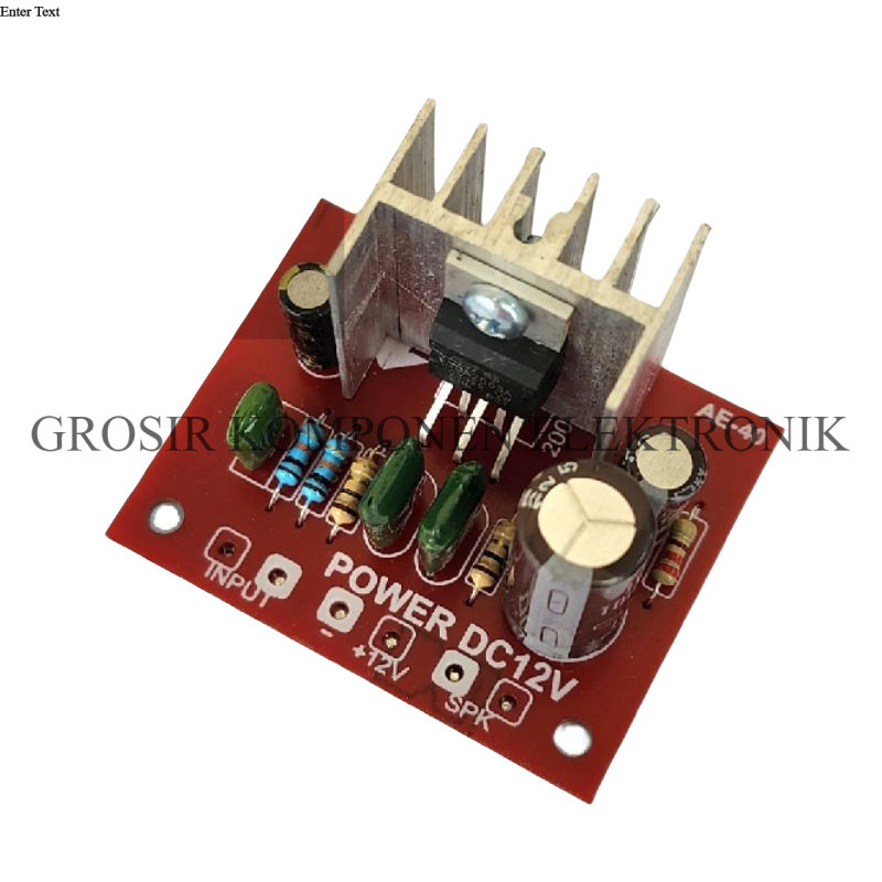 Kit Power Amplifier Mini TDA 2003 Mono 12V DC