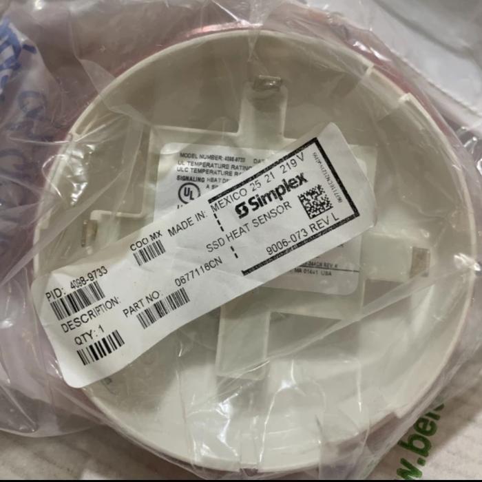 heat detector simplex 4098-9733