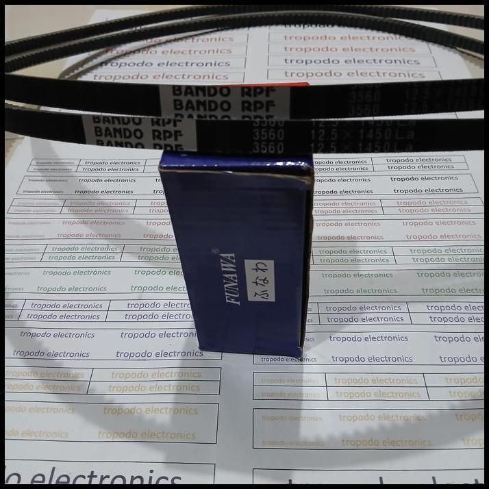 DISKON VAN BELT VANBELT FAN BELT GIGI BANDO RPF 3560 