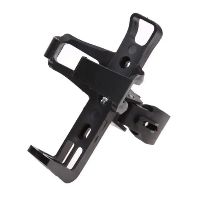 Foto Bottle Cage Dudukan Holder Tempat Botol Minum Bidon Fleksibel Rotasi 360 Derajat seatpost stang sepeda