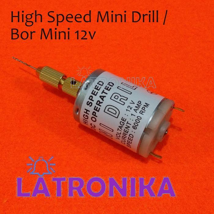 Bor Mini Drill Bor Kecil Hand Drill 12V Bor Listrik 12 V Motor Bor PCB