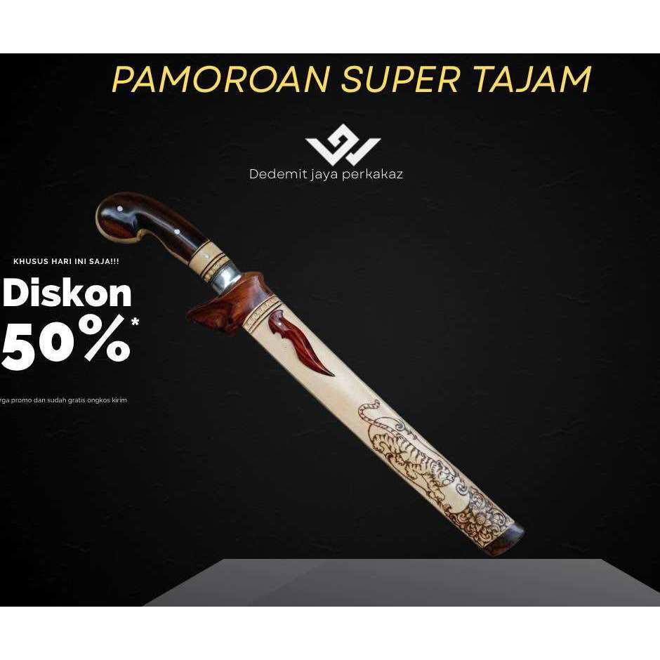 Golok Bedog Muktifungsi Baja Hss Original Peremium