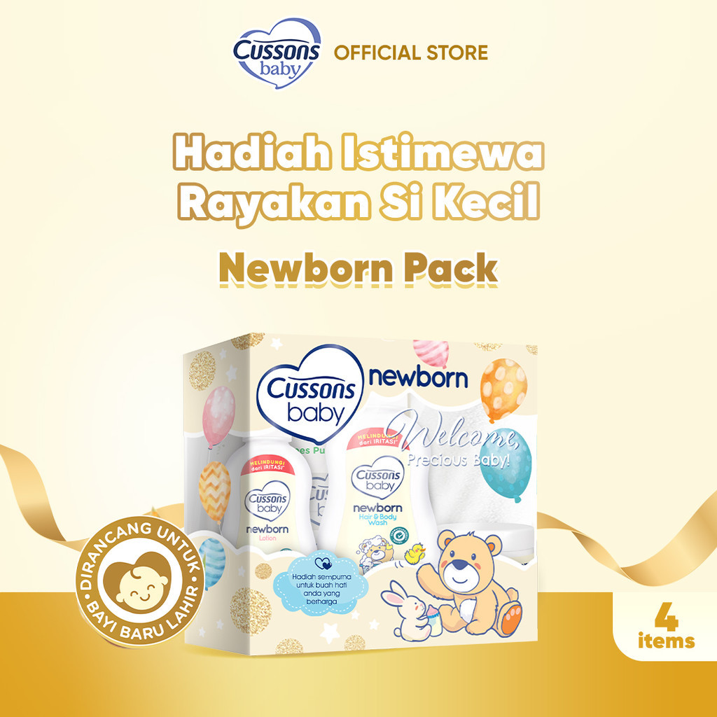 Cussons Baby Newborn Pack | Cussons Baby Gift Set | Cussons Baby Paket Hadiah Bayi