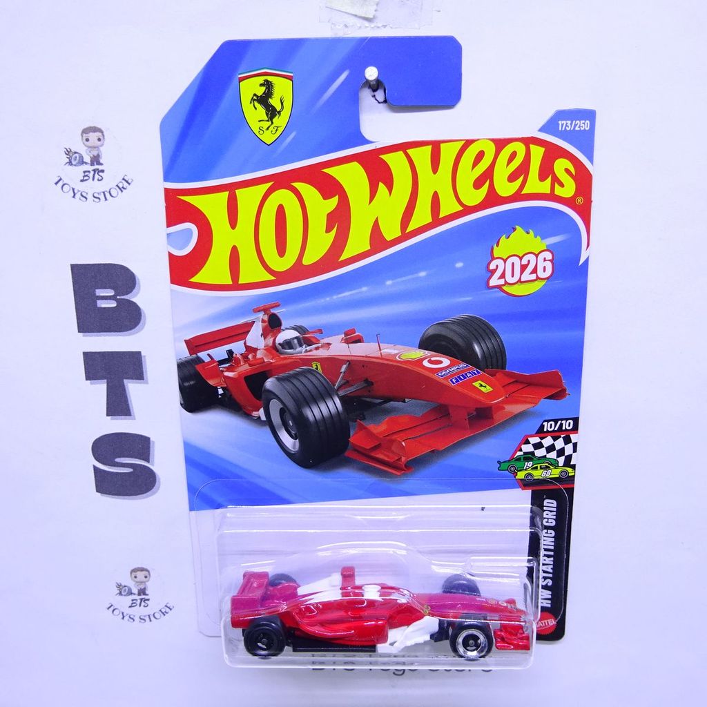 Hot Wheels Formula Ferrari F2004 Merah