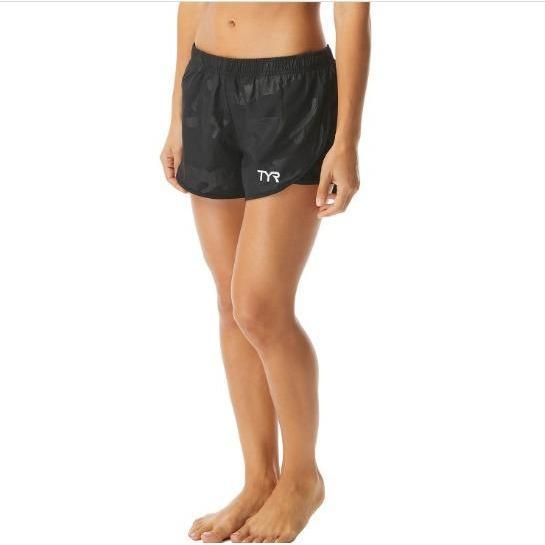 TYR WOMEN'S ALLIANCE NAVY PODIUM SHORT (Celana Pendek Podium)