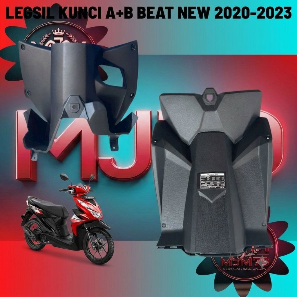 MJM79- LEGSIL ATAS+BAWAH BEAT NEW LED 2020-2023 / DASBOR ATAS+BAWAH BEAT DELUXE & BEAT STREET LED 20