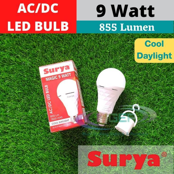 Lampu LED Surya Magic 9 watt Emergency Lamp 9 watt White - Surya Magic