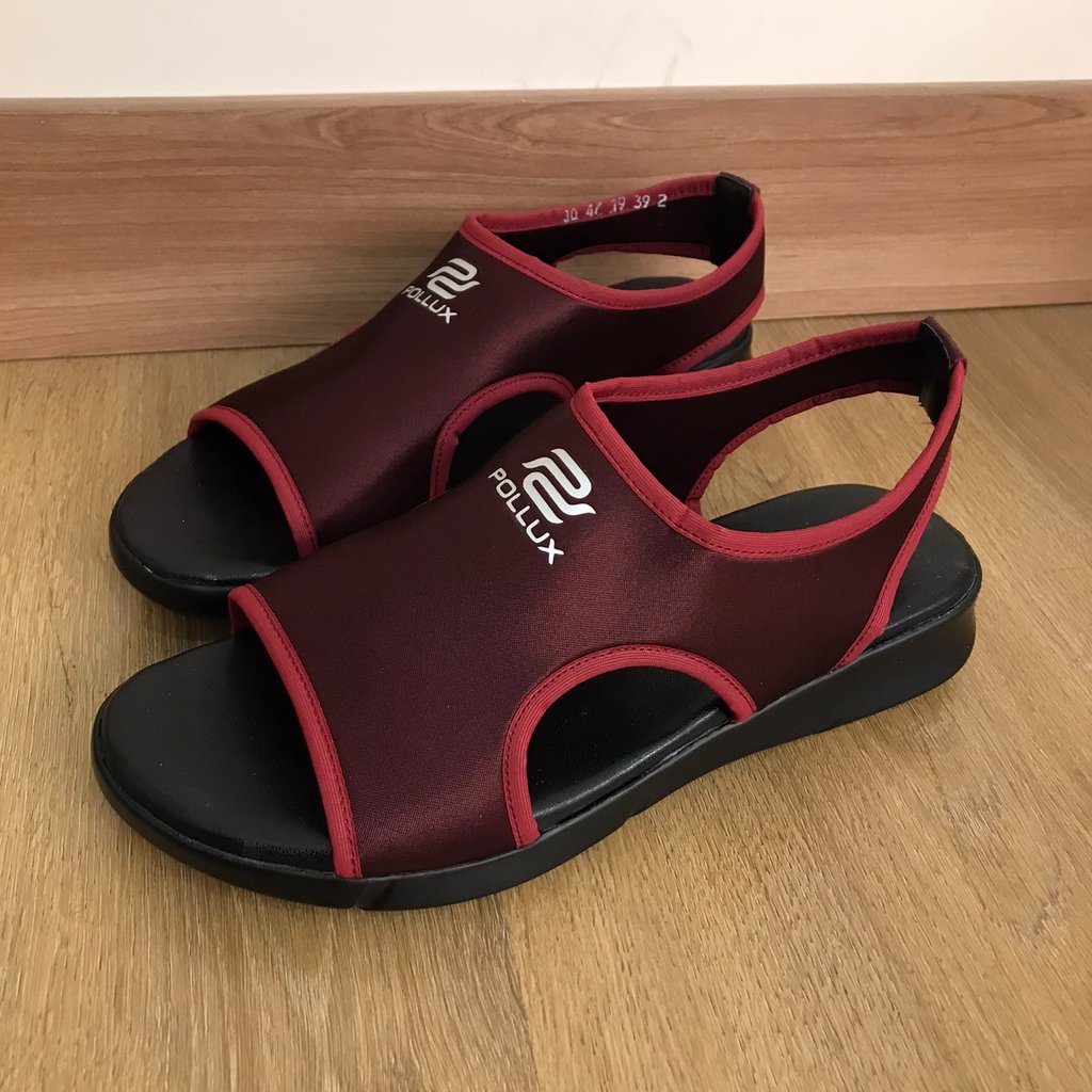 POLLUX WPOJQ 47 Sandal Wedges | Wedges Pesta | Wedges Wanita Bahan KUlit