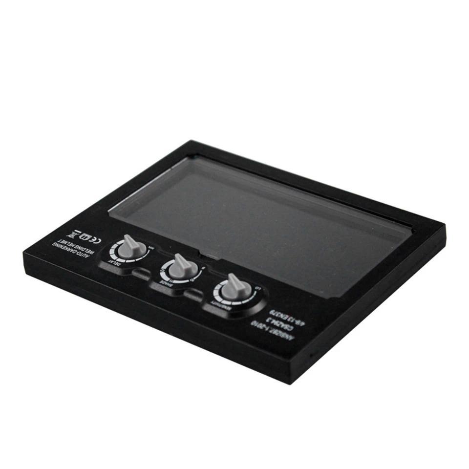 Solar Panel Welder Cap Goggles Auto Darkening Welder Helmet Eyes Lens Filter Replaceable LCD mming S