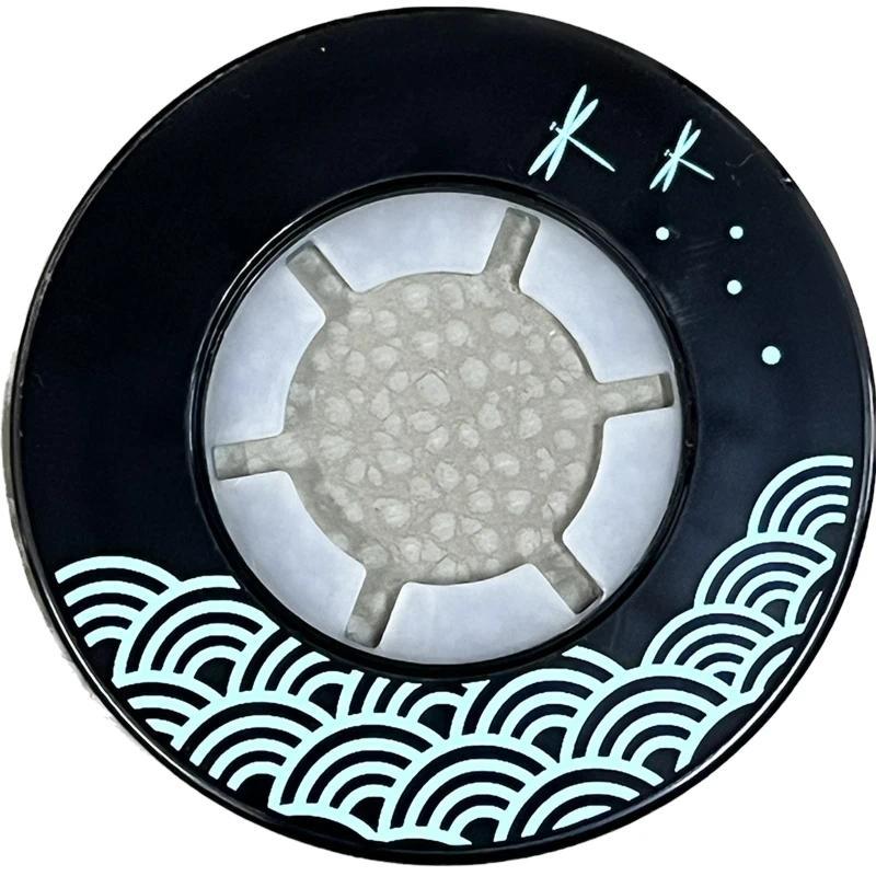 IKENDO.NET SP130  Blue Wave Dragonfly  TSUBA DOME  Kendo supplies TSUBA Kendo accessories  TSUBA Sto