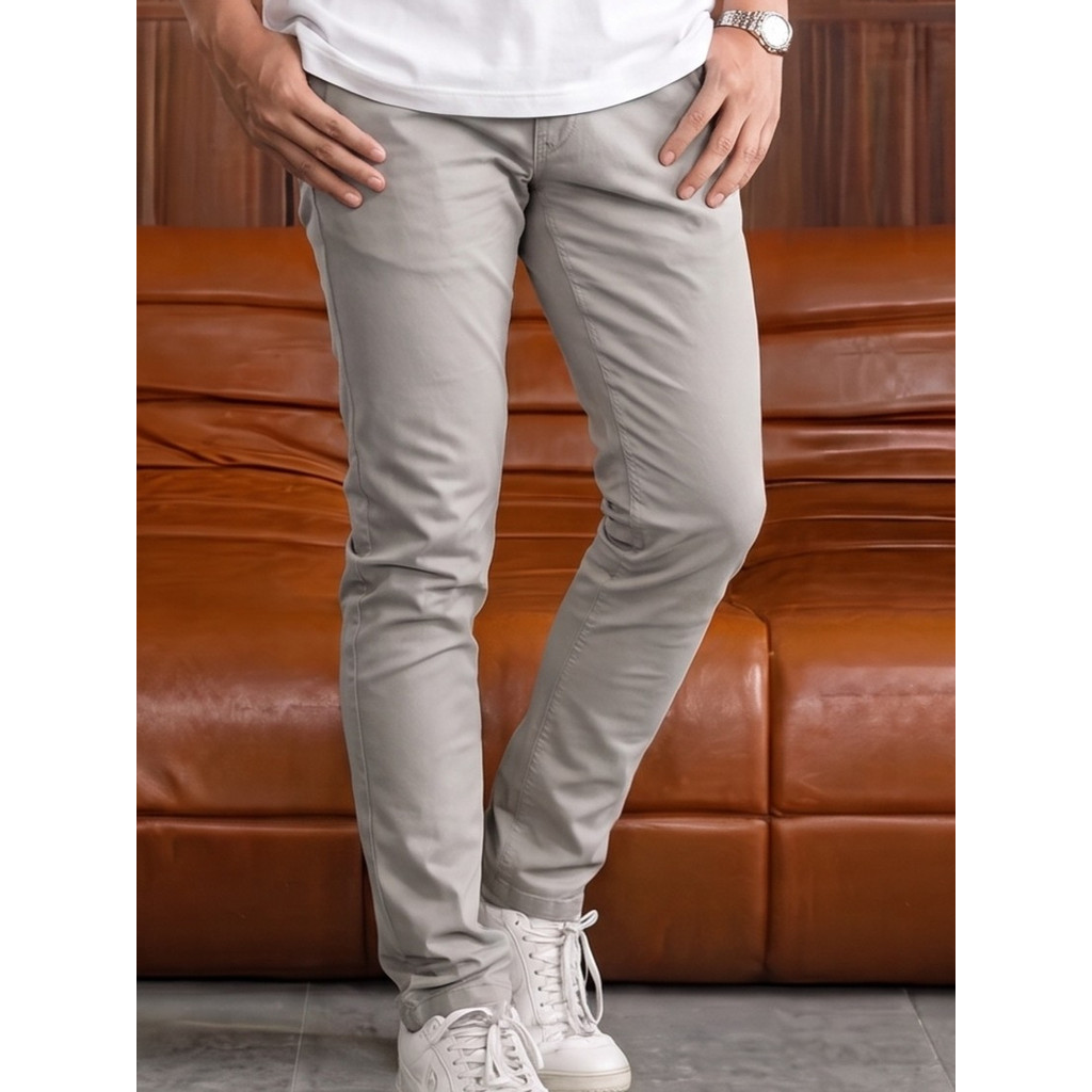 FOREX Chinos Premium Cool Panjang Pria Regular Fit Stretch