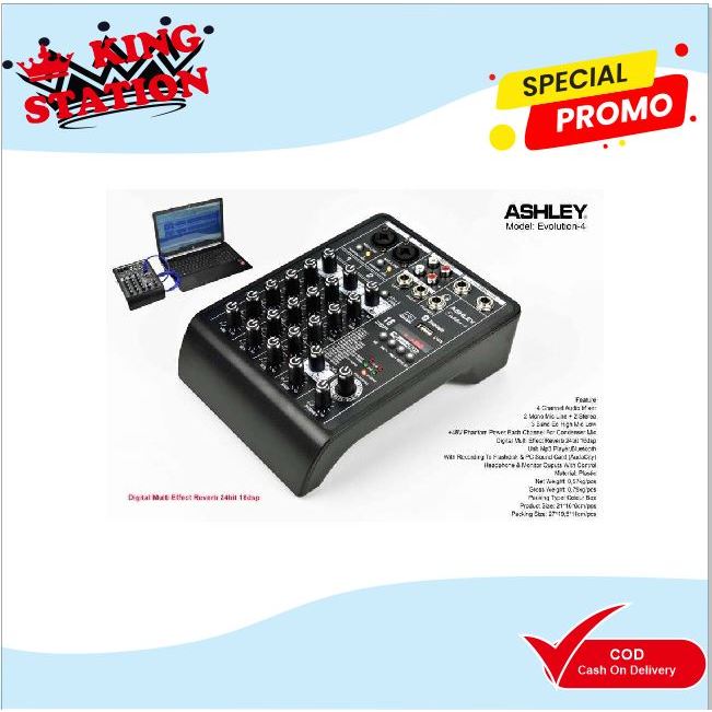 Mixer Ashley Evolution 4 Evolution4 Original