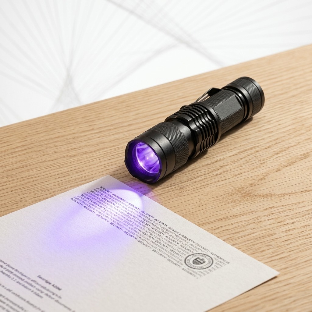 Lampu Pendeteksi Uang Asli Senter UV Ultraviolet USB Rechargeable Cek Noda & Uang Palsu GSLED
