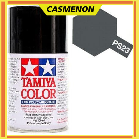 TAMIYA POLYCARBONATE PS-23 GUN METAL SPRAY PAINT
