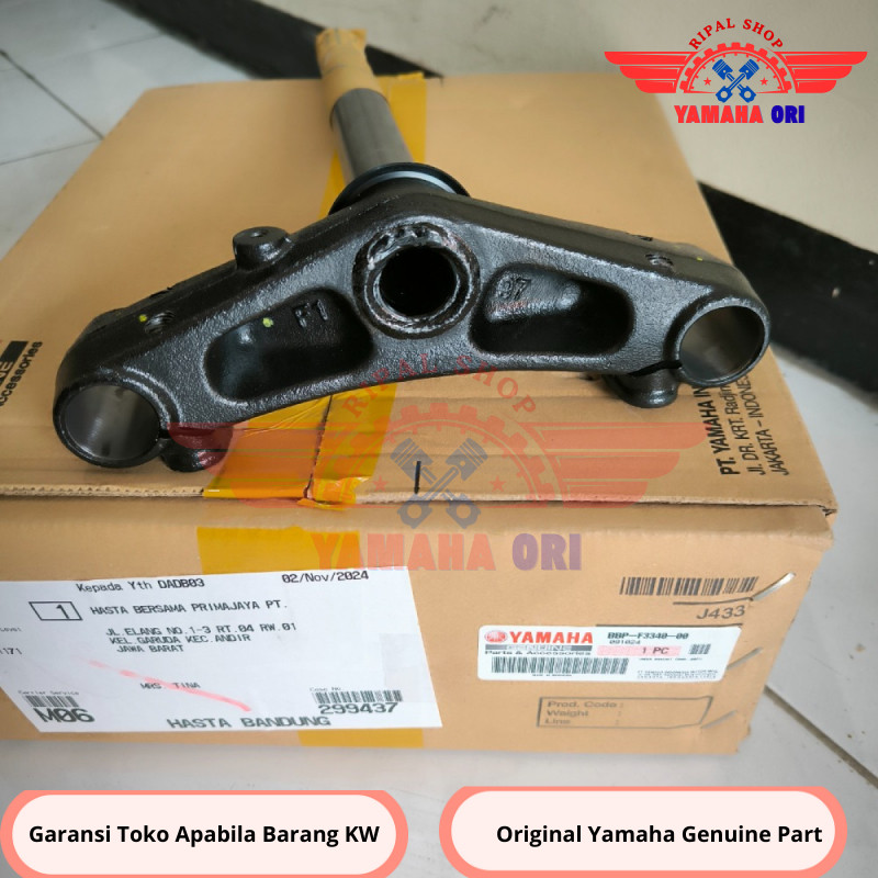 Segitiga stang bawah Yamaha All New Aerox BBP-F3340-00 ORI YGP
