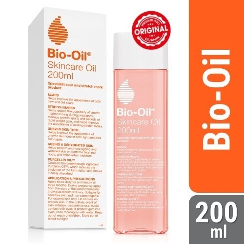 Bio Oil Original 100% / Bio Oil 200ml / Bio Oil Stretch Mark / Bio Oil Penghilang Bekas Luka