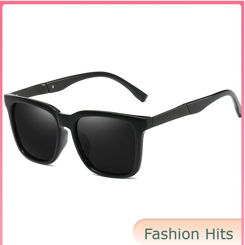 Kacamata Hitam Pria UV Kotak Kacamata Pria Fashion Kacamata Sunglasses Keren