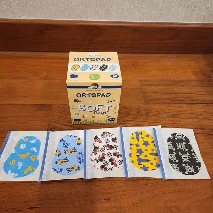 TERMURAH - Ortopad Eye Patch Terapi Mata Juling / Malas - Bamboo Boys, Regular Terlaris