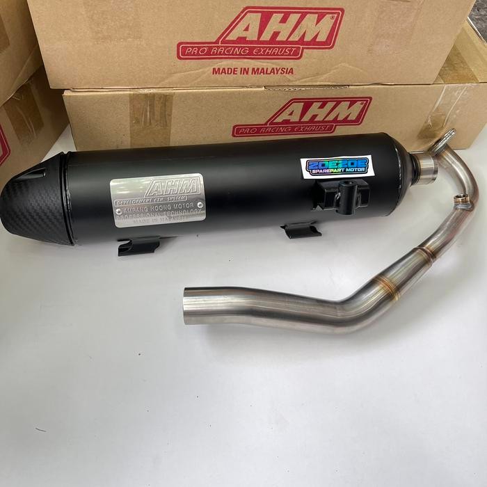 Knalpot Standar Racing AHM Honda Vario 160 Knalpot Honda Vario 160