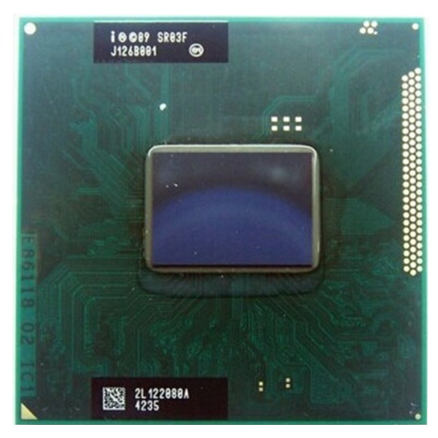 Intel Core i7 2620M SR03F 2.7GHz 2-Core 4-Thread Laptop CPU notebook Processor Socket G2 / rPGA988B