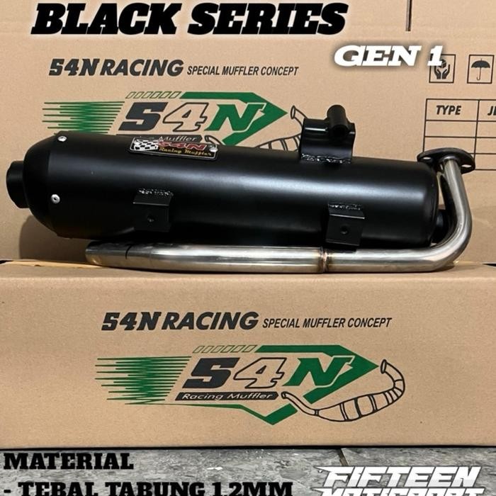 KNALPOT "BAHAN" CMS BY 54N FOR VARIO 125/150 - Kadut 2628, Arm old