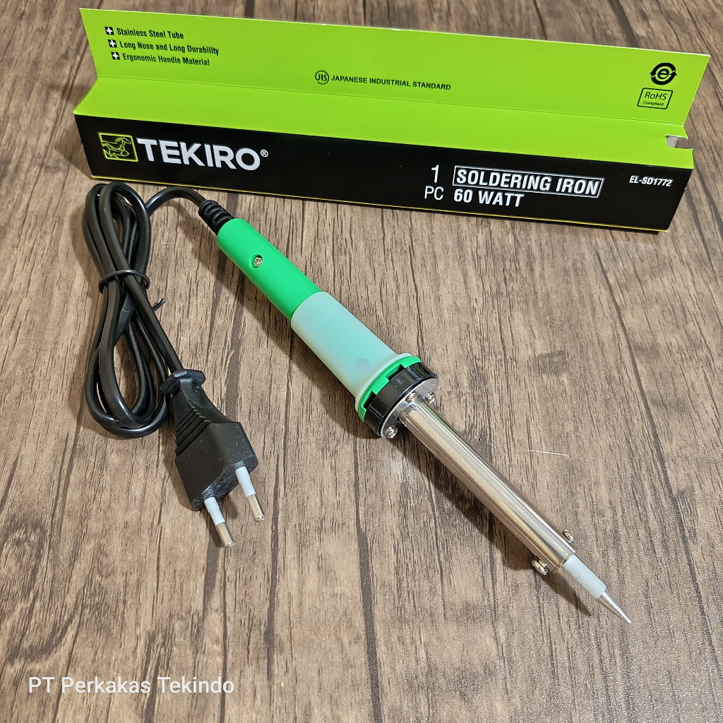Solder Listrik Tekiro 40Watt 60 Watt - Alat Soldering iron 60 Watt - Perkakas Solder Listrik Timah T