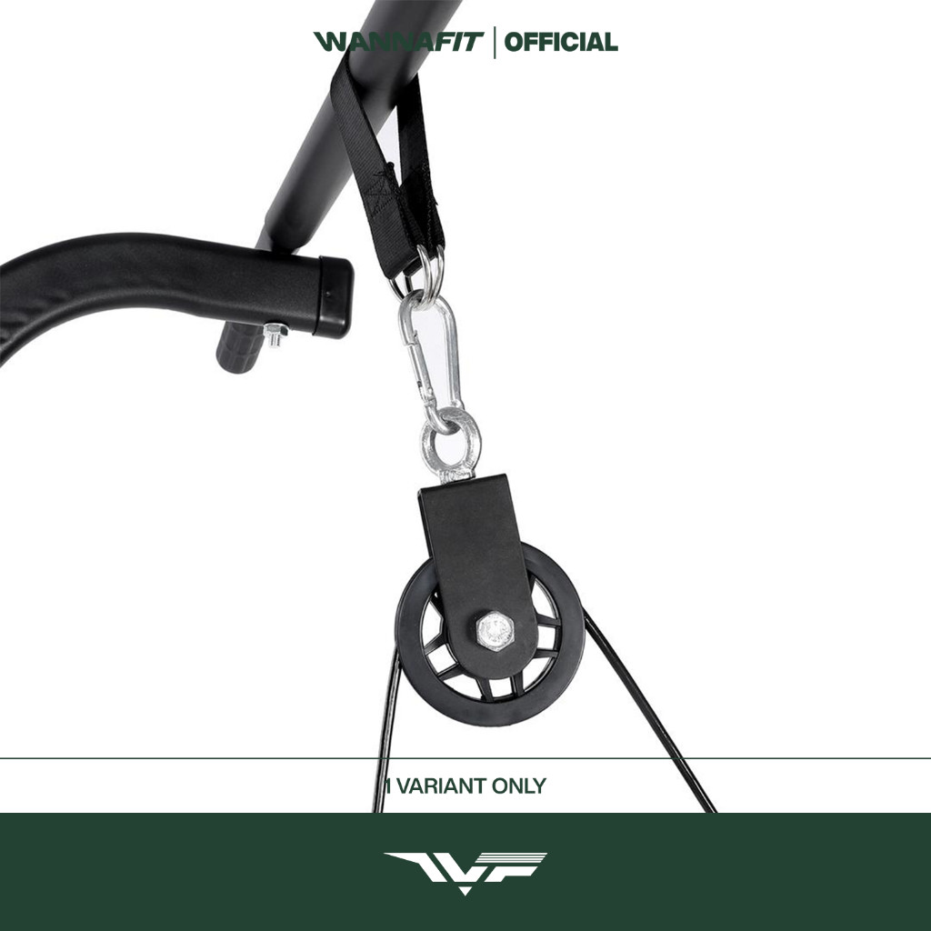 WANNAFIT Pulley Cable System Set | Katrol Fitness | Alat Olahraga Rumah