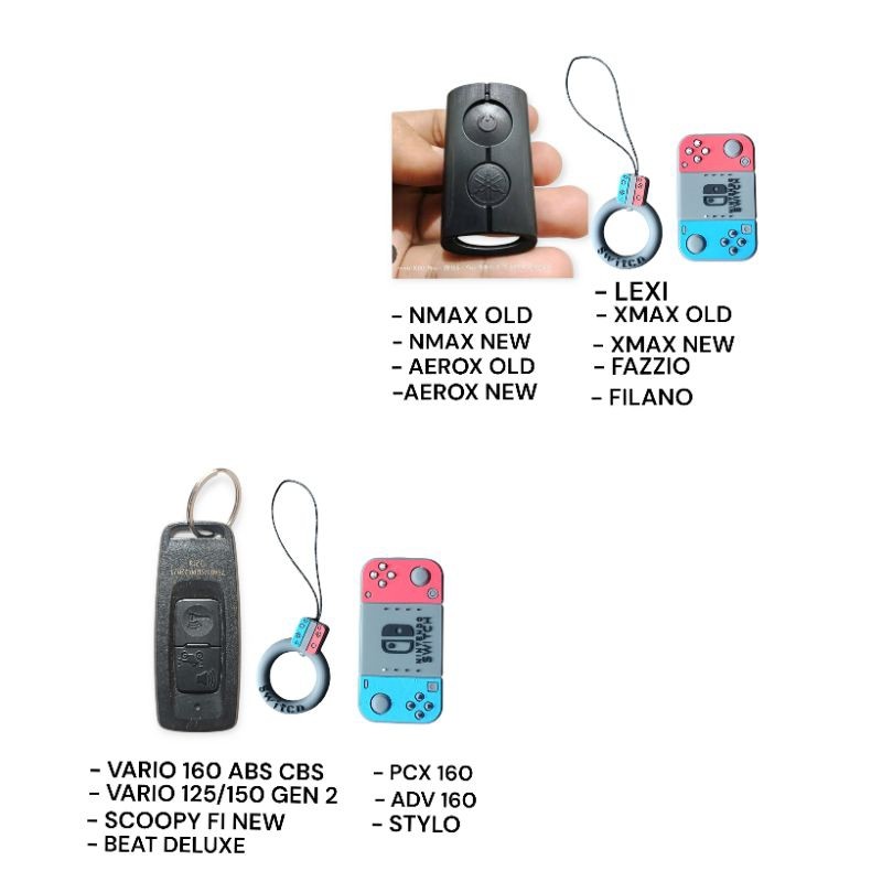 Sarung remote casing kunci remote karet elastis universal honda yamaha cover tutup pelindung kunci r