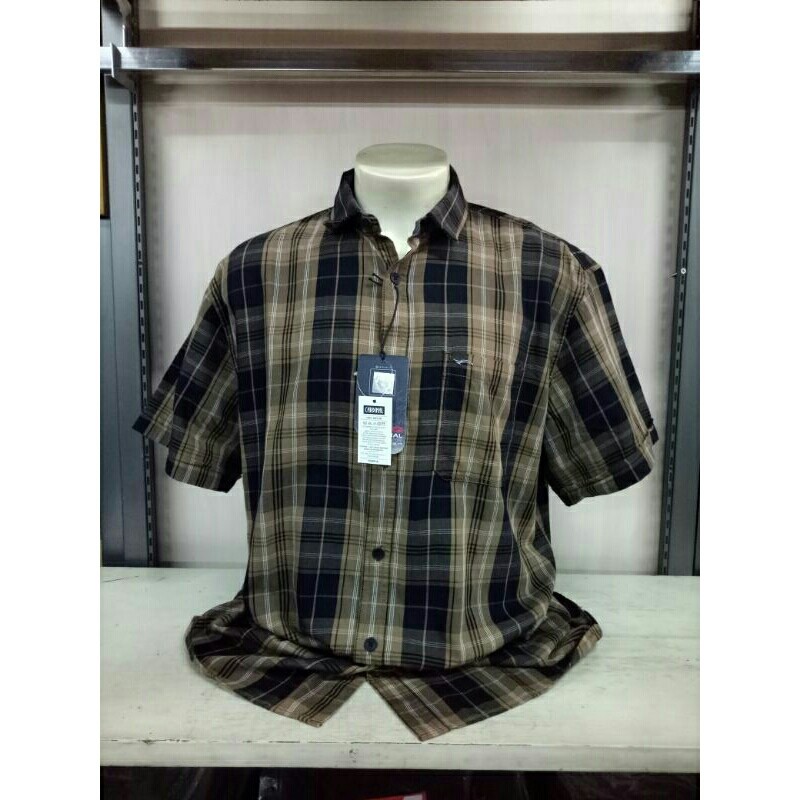 CARDINAL KEMEJA JEANS BIG SIZE size 3XL ld 124cm