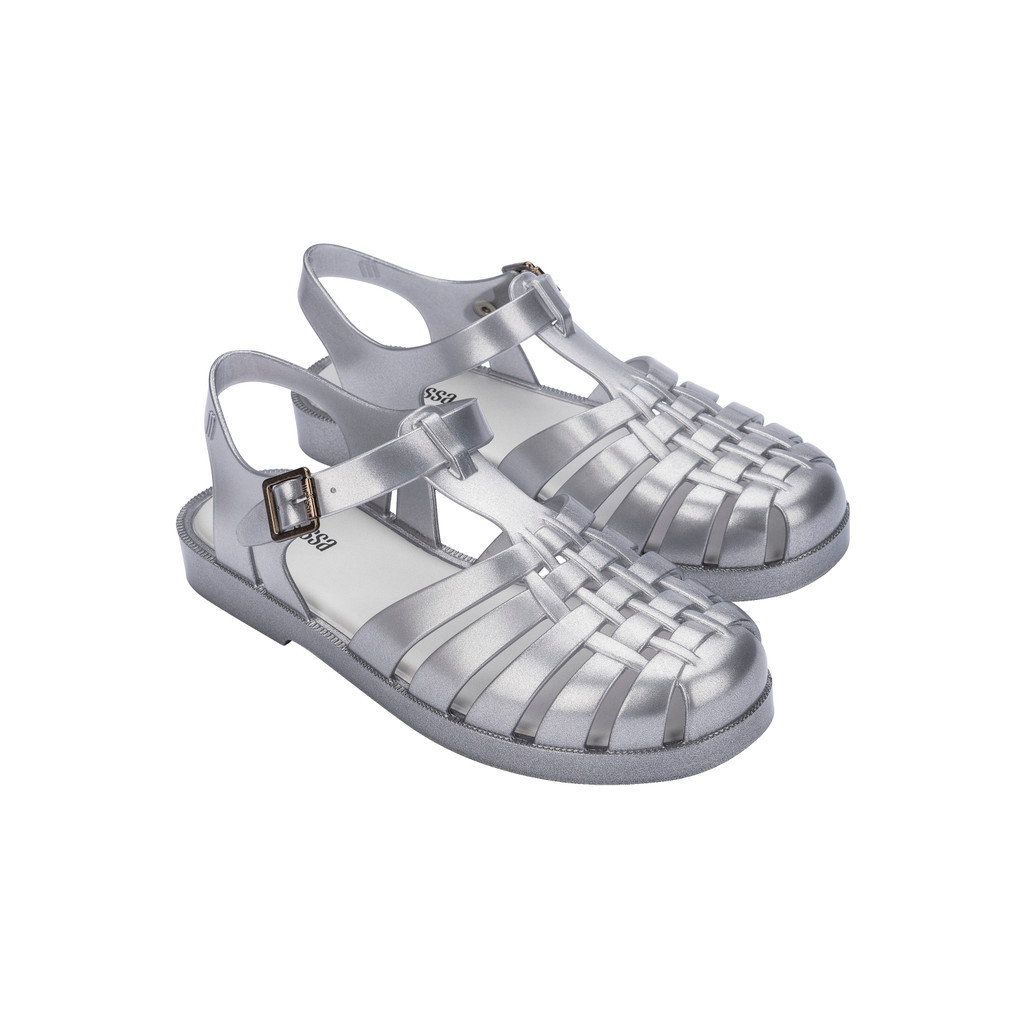 Sepatu Sandal Wanita Melissa Possession Magic Ad Silver