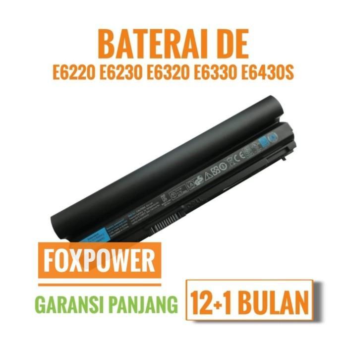 Baterai Laptop DELL Latitude E6120 E6220 E6230 E6320 E6330 Series