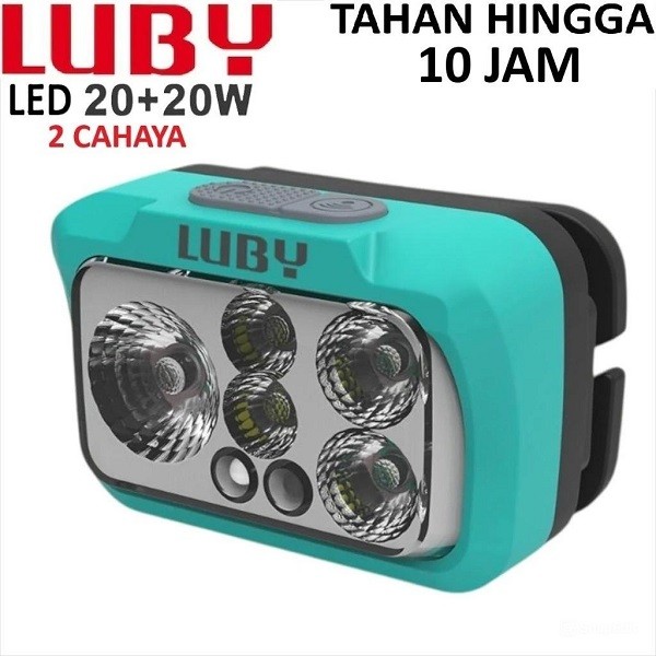 SENTER KEPALA LUBY L-M1702 | Senter Kepala Mini Sensor Luby L-M1702